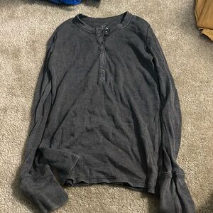 Aerie Long sleeved Henley shirt